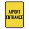 Signmission Safety Sign, 18 in Height, Aluminum, 24 in Length, 24460 A-1824-24460 - alternate 1
